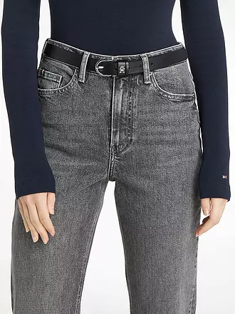 TOMMY HILFIGER | Ledergürtel TH TIMELESS | 